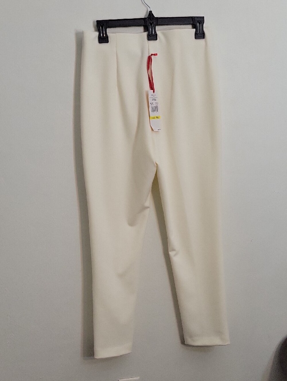 Ruby Rd. Cream Straight-Leg Ponte Pants - Picture 3 of 7